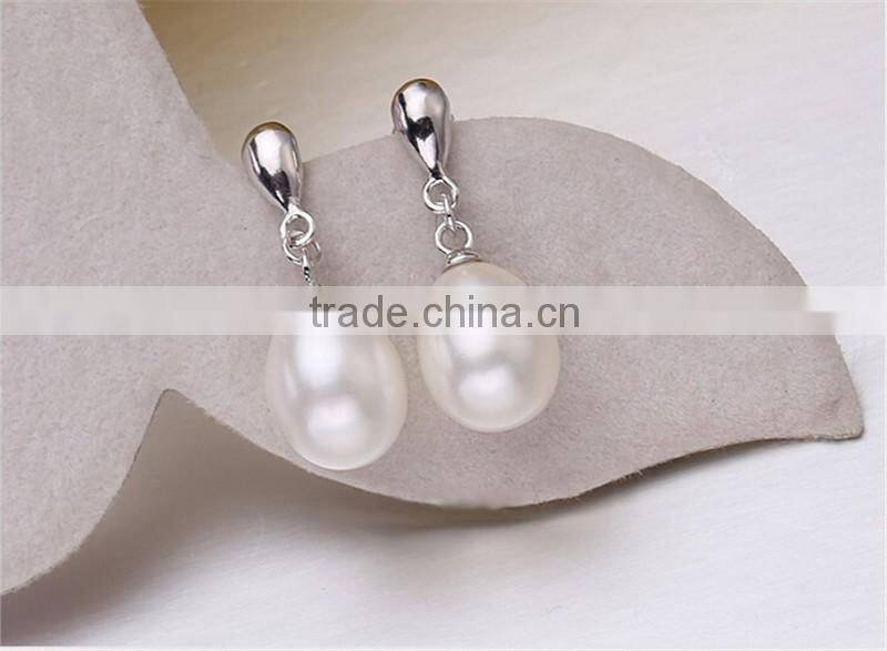 2016 new natural freshwater pearl silver pendants earrings and bracelets for women gift