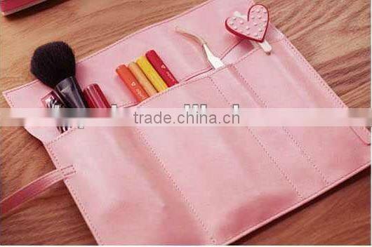 fashion retro and rommantic plain kit bag and cosmetic bag