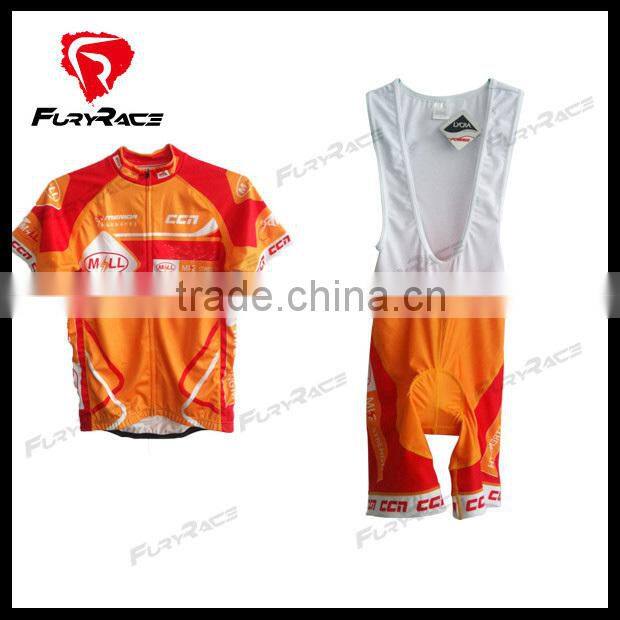 2016 OEM Team Bicycle Short Sleeves Jerseys Bike Clothing Cycling Suit