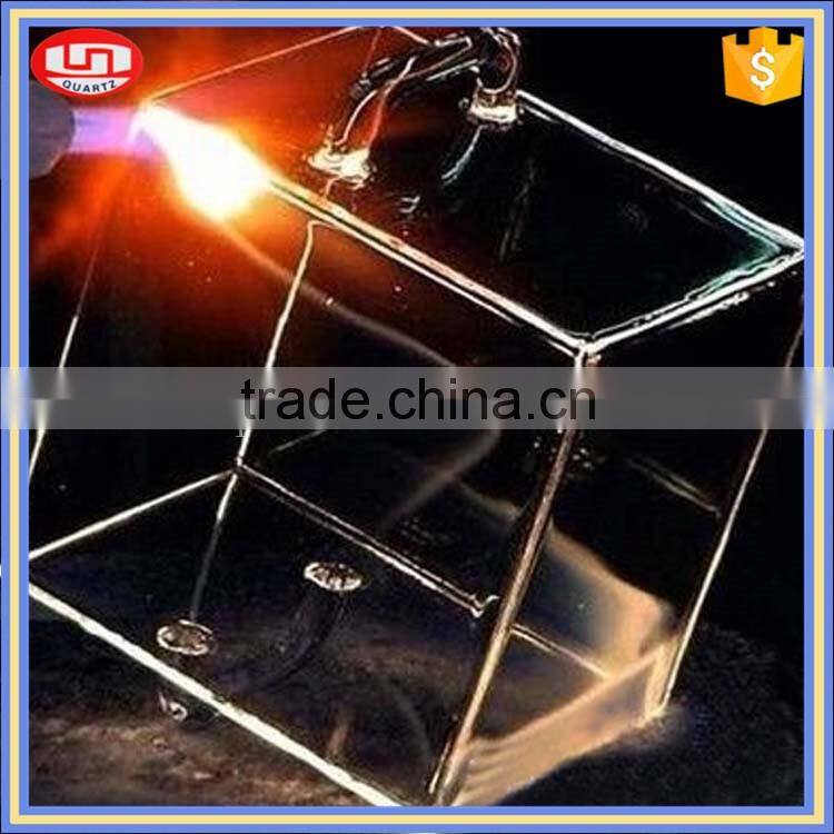 Heat Resistant transparent UV quartz glass plate