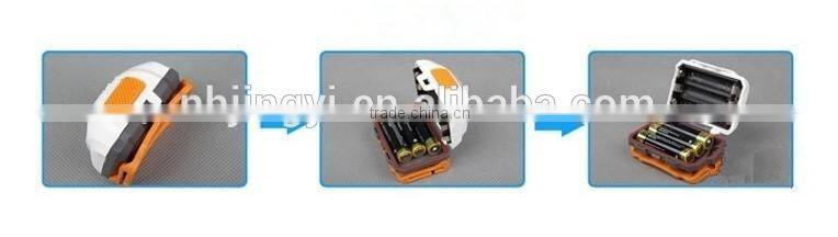 3W LED 160 lumen waterproof headlamp light for children