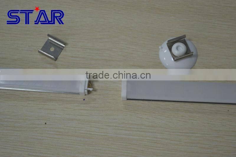 RGB SMD5050 72led/meter Aluminium 12v LED Rigid Bar Light with CLEAR cover