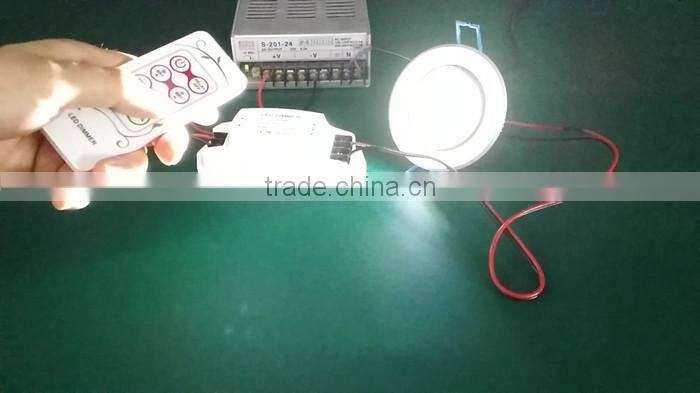 CE FCC ROHS DC12V-48V RF remote 1 channel led dimmer controller