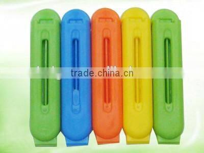 B55-0005 Cute Design Plastic Chip Bag Clip