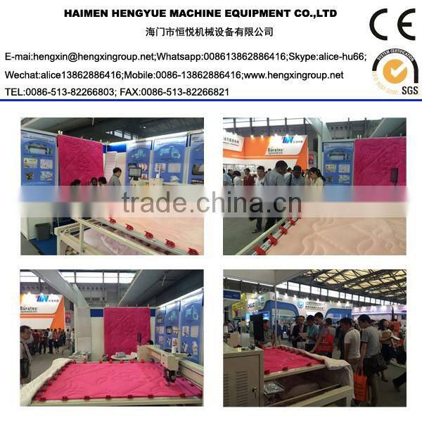 Computerized single-needle quilting machine