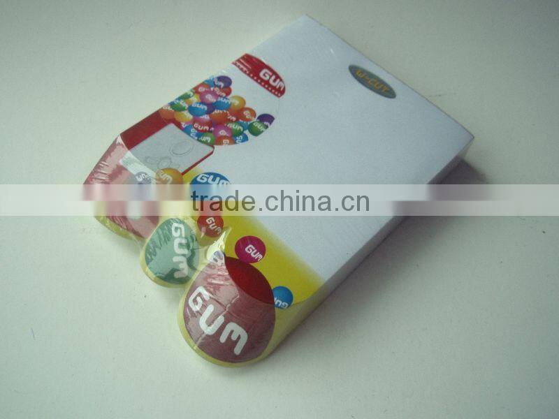 Diagonal memo pad Custom advertising memo notepad