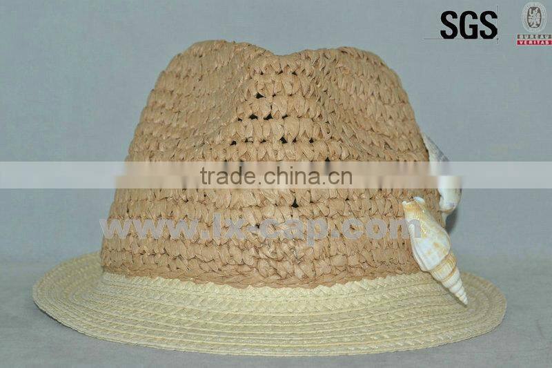 Men's paper straw hat panama straw hat