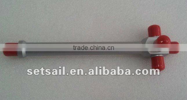 Slivery-white Color 4-way RF Power Splitters/Dividers(800-2500,800-2700,698-2700MHz)