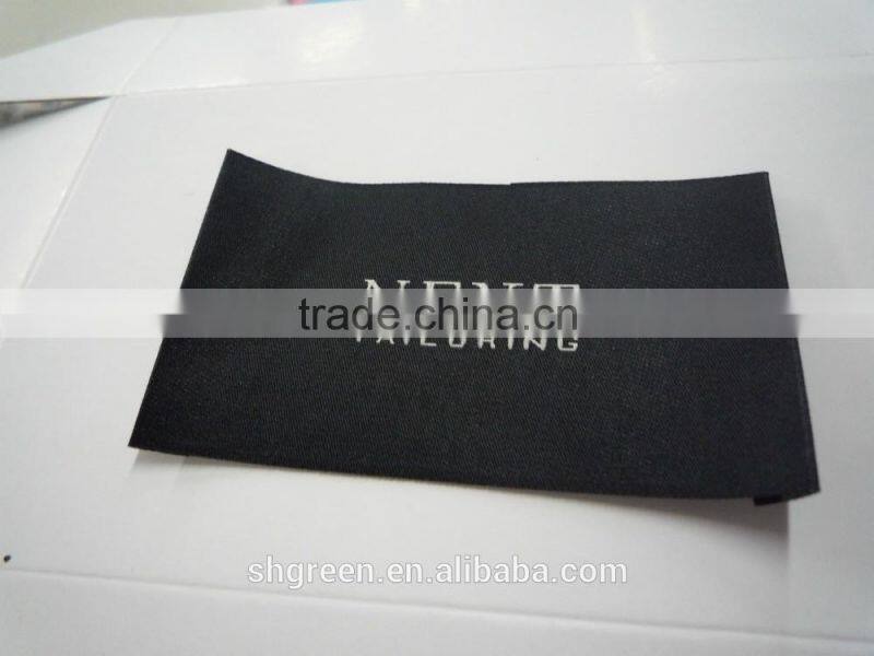 smoothy satin woven label industry maker