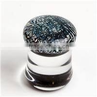 Hot sale ear glass expander body piercing jewelry