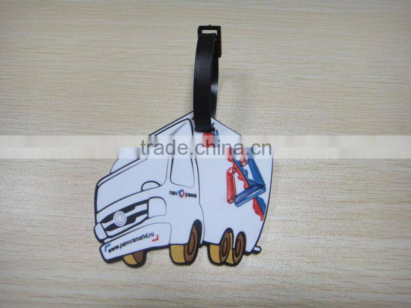 Promotional Gifts Soft Pvc Luggage Tag