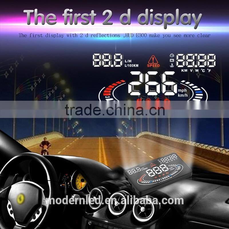 2016 New A8 OBD hud tpms Heads Up Display HUD