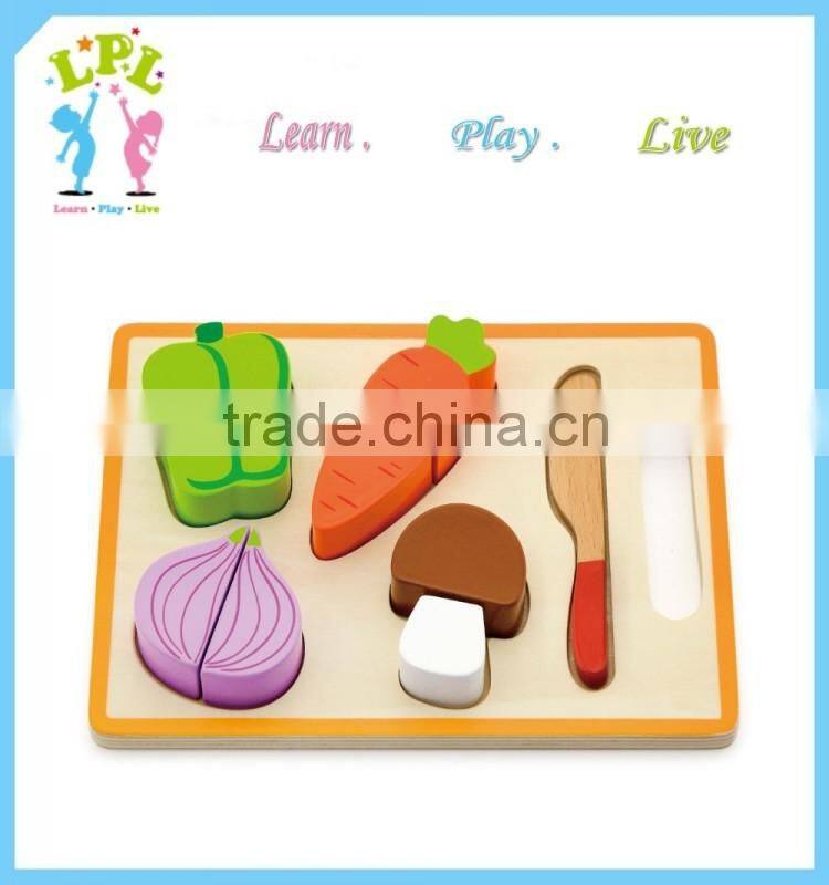 Hot wholesale educational toys kids pretend play food set fruit set