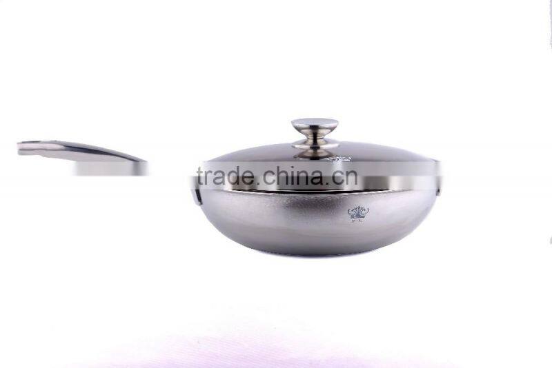 high quality titanium cookware non stick wok 100% titanium kitchen appliance