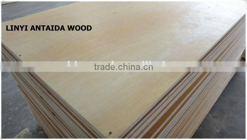 18mm birch commercial plywood