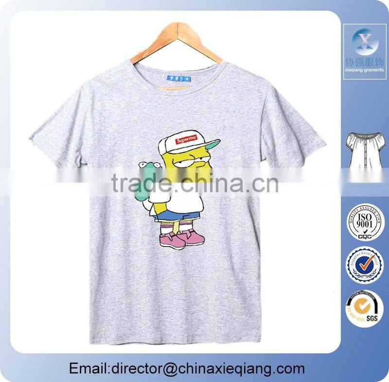 Hotsale t shirt custom with print logo/wholesale t-shirt women for sale