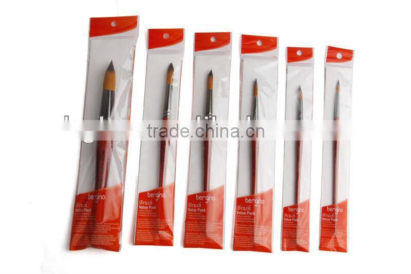 3225 Bergino professional synthetic artist painting brush manufacturer