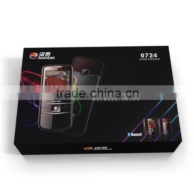 Latest design paperboard box for mobile phone