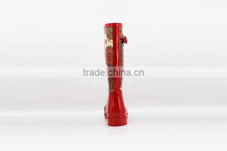 Made in china Customised designs the owl rain boots