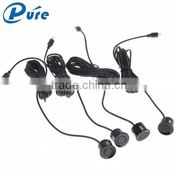 4 Sensors Solar Energy Wireless Parking Sensor with" Dang dang" reminder/human speaker optioinal