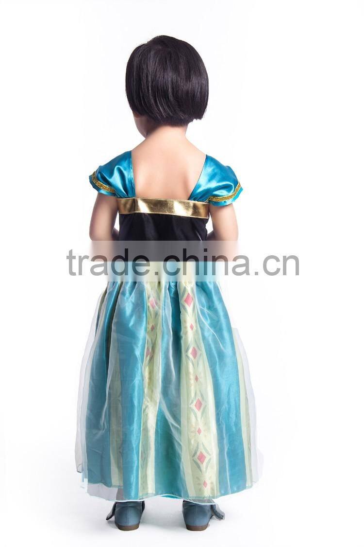 Kapu baby clothing baby girl embroid dress princess dress wholesale price good craft
