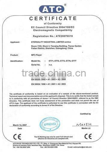 promotion cheap hot MP4 digital Player manual 4GB