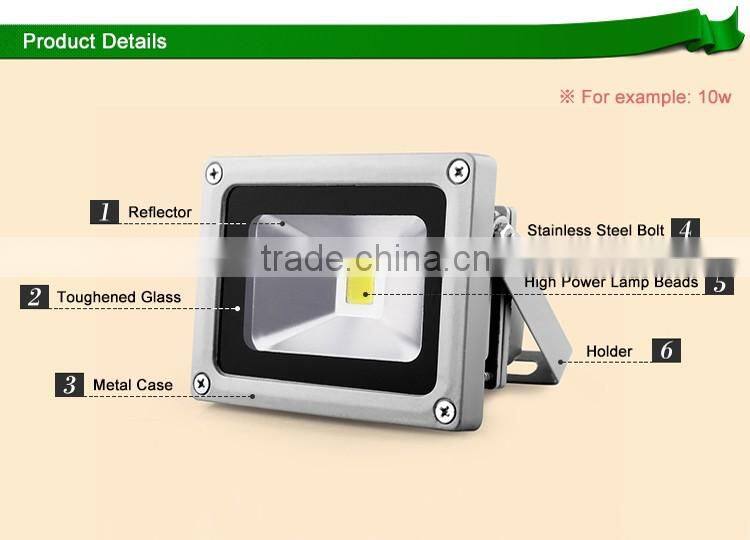 30W remote control outdoor led flood lights