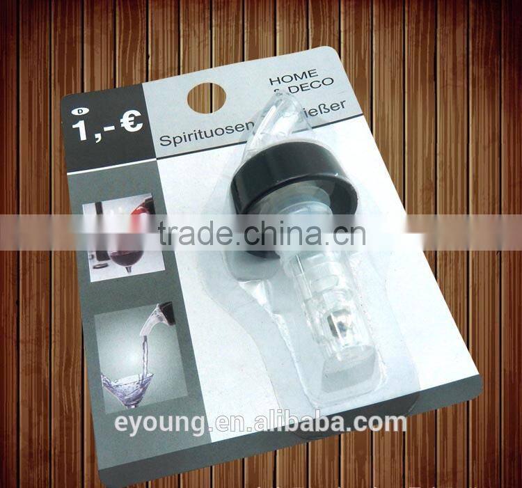 plastic measured pourers , wine pourer