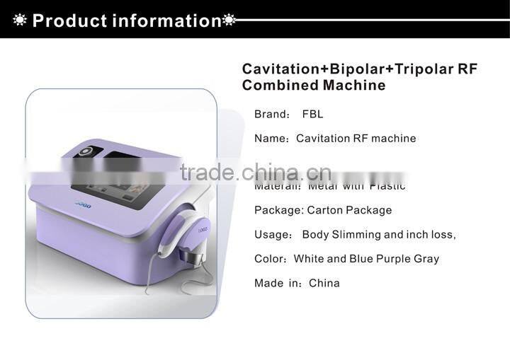 Ultrasonic Cavitation RF Skin regeneration radio frequency machine with CE---SINERON-II