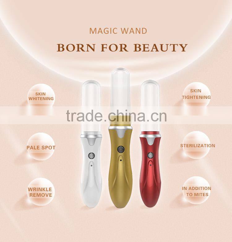 Laser rust removal beauty products ion skin rejuvenation wand for anti wrinkle