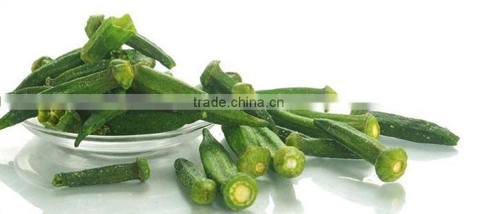 Okra snack Tempura okra VF dried vegetable snacks