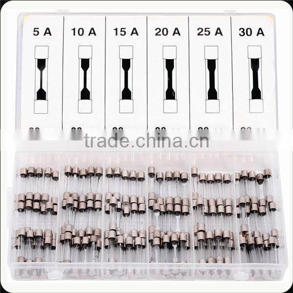 TC 120pc Assorted Auto Glass Fuse Kit