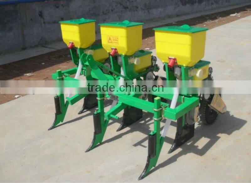 Six rows maize planter/corn seeder with fertilizer