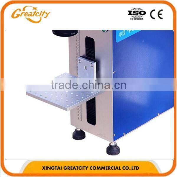 High precision 3D mini fiber laser marking machine , portable Metal Laser Printing Machine for plastic , stone , stainless steel