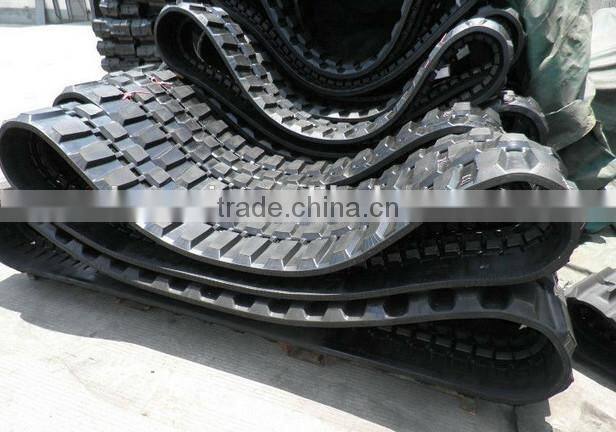 OEM serive mini bulldozer small steel rubber track for car and lawn mower