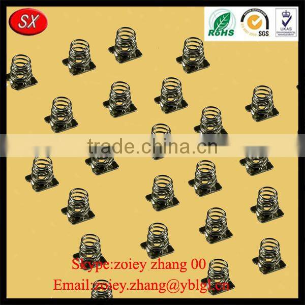 China Manufacturer Custom Zinc Plate Brass Battery Contact Plate