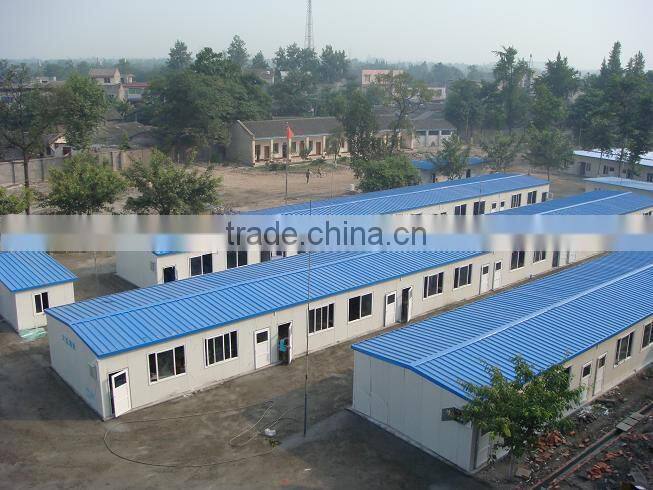 china prefab houses Sandwich panel workshop steel building for school in Haiti
