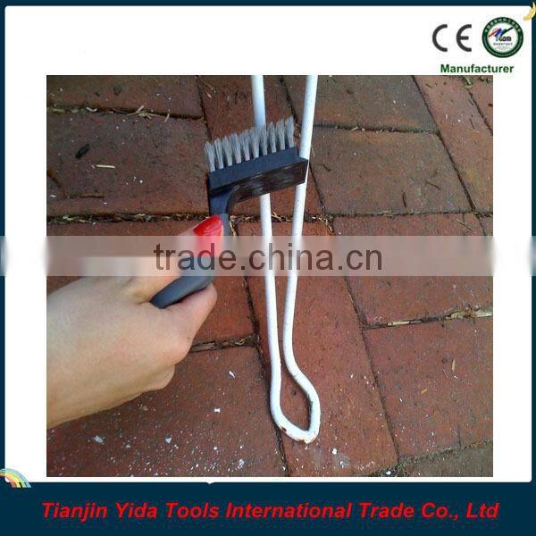 3PCS Plastic Handle Steel Wire Brush