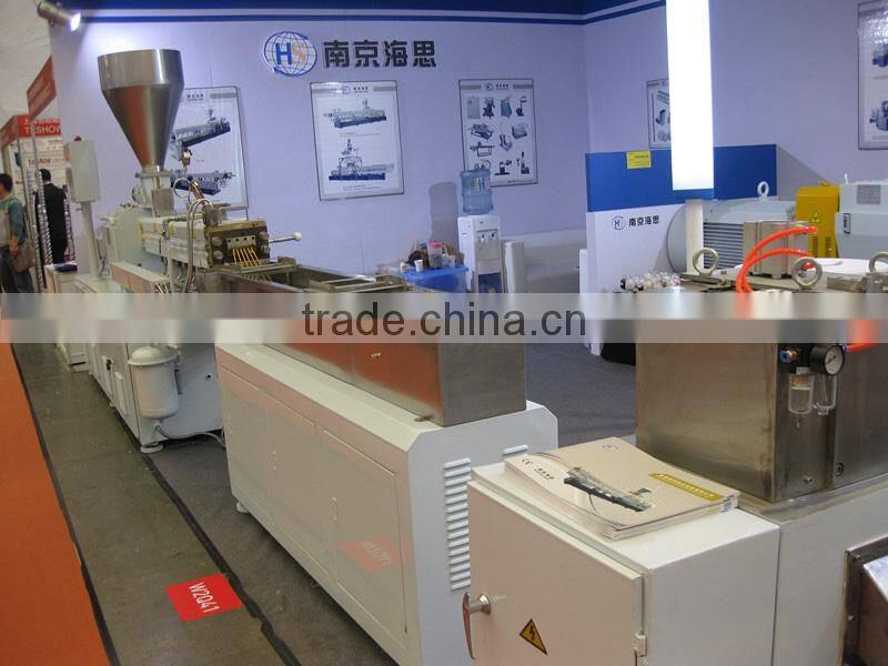 PE cable compounds pelletizer lab twin screw extruder machine
