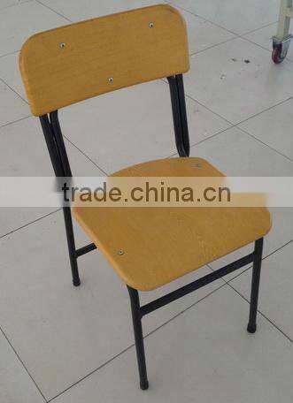 metal frame plywood school chair