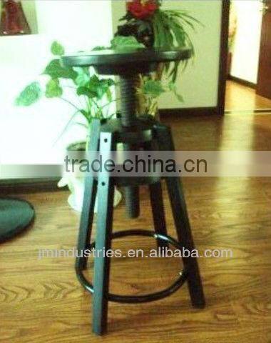 Swivel Wood Lift Bar Stool&High Chair