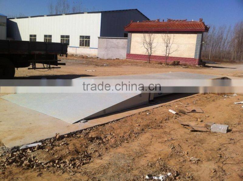 60t weighbridge 3*9m 3*10m weighbridge with ramps