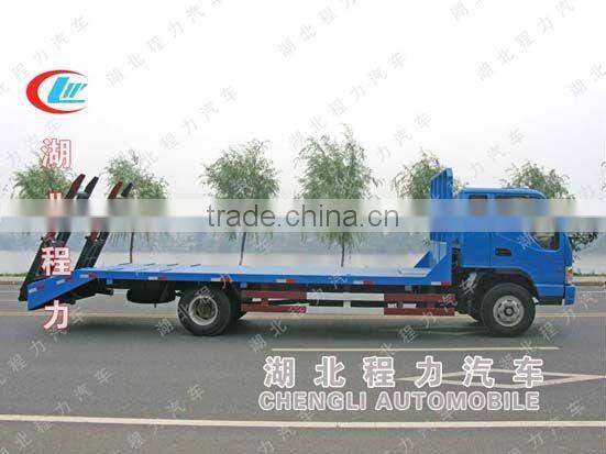 JAC Mini Flatbed tow truck for forklift transportation,low flatbed truck