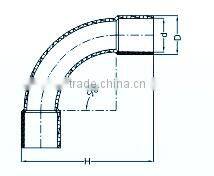 Electrical UPVC Stardand bends AS / NZS 2053