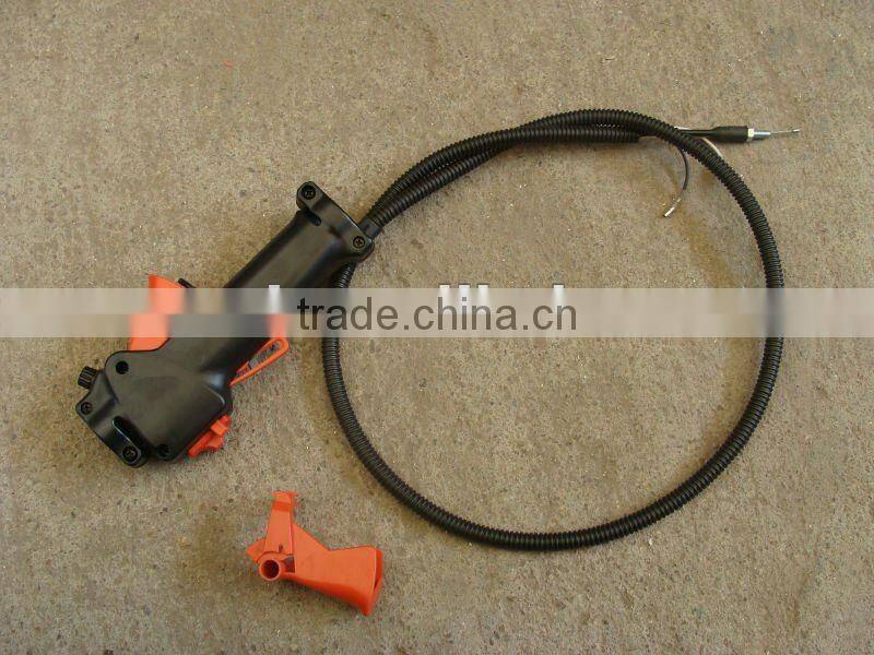 throttle lever on brush cutter-trimmer parts BG520