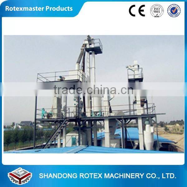 Complete feed pellet production line animal feed processing machinery