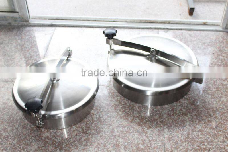 Stainless Steel Sanitary Square Tank Pressure Vessel Beer Fermentation Manhole Cover
