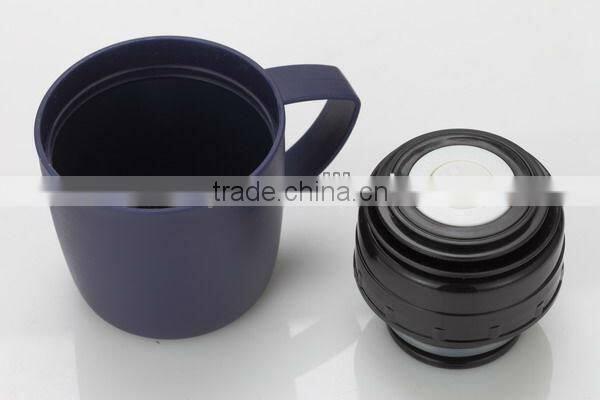 new design for living stainless steel vacuum water bottle wih cup