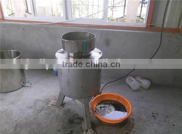 80kg per hour Centrifuge oil filter coconut oil filter machine