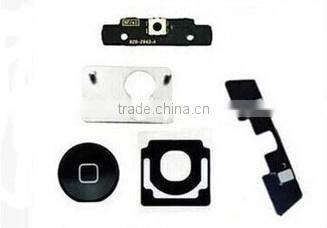 Original Home Menu Return Button Flex Cable Ribbon+Key Cap Assembly For ipad Air